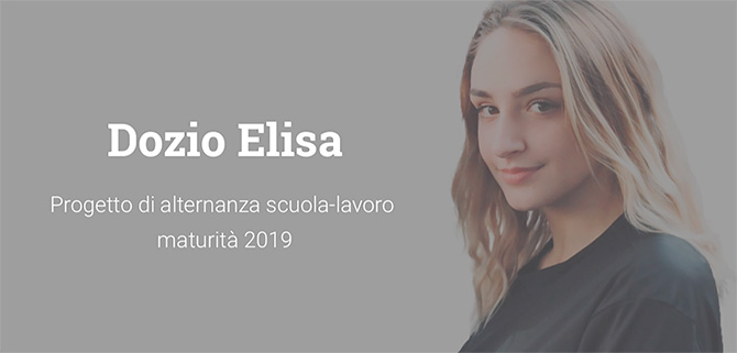 Elisa Dozio - Progettazioni Alternanza Scuola Lavoro - Salesiani Milano