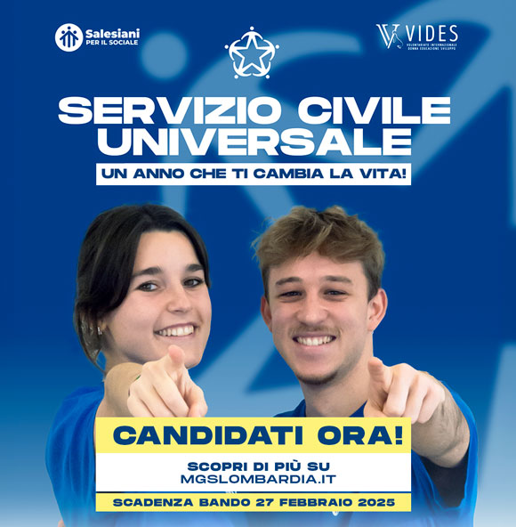 Servizio Civile Universale dai Salesiani - Salesiani Milano